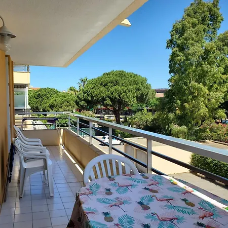 Miougrano 2 Pieces Climatise 45m2 Piscine Parking Apartment Fréjus